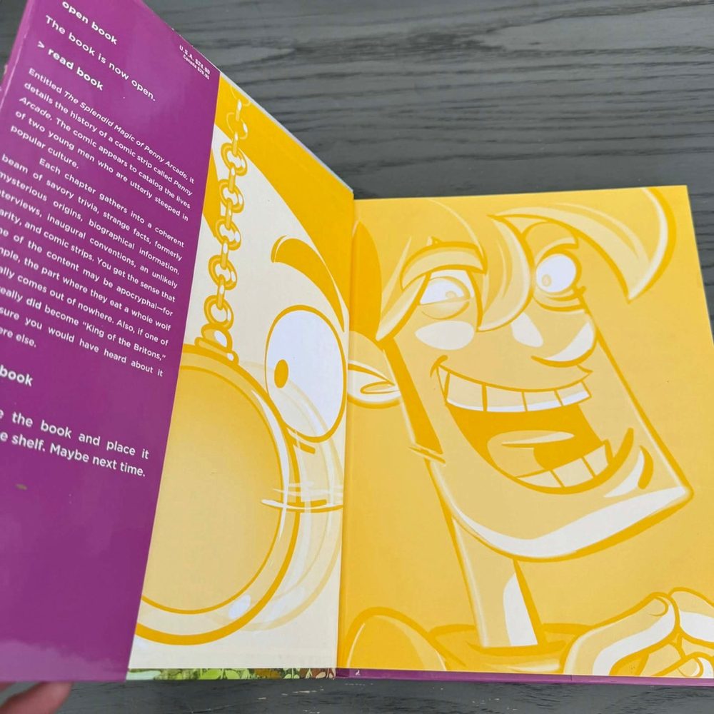 Del Rey The Splendid Magic of Penny Arcade Coffee Table Book One Size Purple